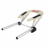 Zen Alu-Kopfstütze für Massage-Liegen | aus robustem Aluminium | klappbar | für alle gängigen Kosmetik-Tische, Behandlungsliegen und Therapie-Bänke - 1