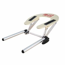 Zen Alu-Kopfstütze für Massage-Liegen | aus robustem Aluminium | klappbar | für alle gängigen Kosmetik-Tische, Behandlungsliegen und Therapie-Bänke - 1